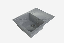 MAXSTONE Мойка глянцевая MS-15 (темно-серая) 640*505*217